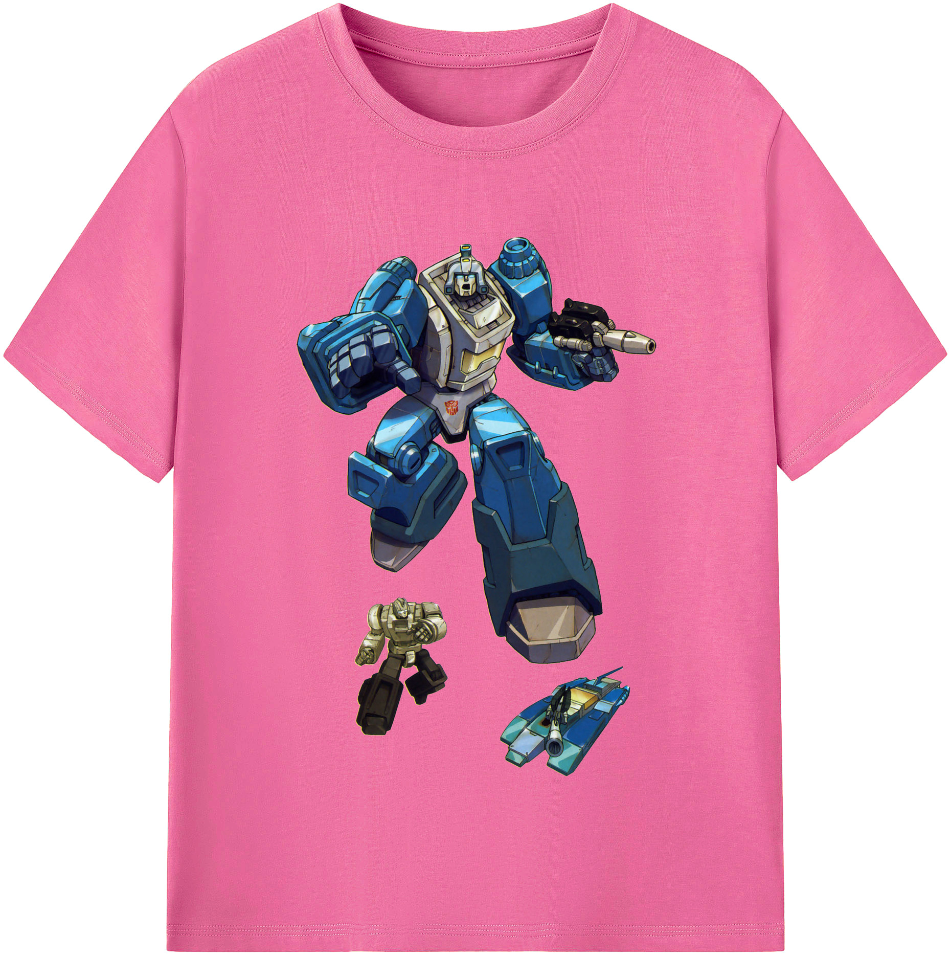 （画像用）  レディースカジュアルプリントTシャツ（綿100％）